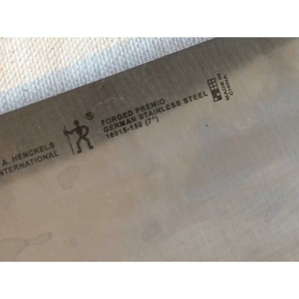 JA Henckels Forged Premio 7 in Vegetable Cleaver German Steel Sharp 16915-150